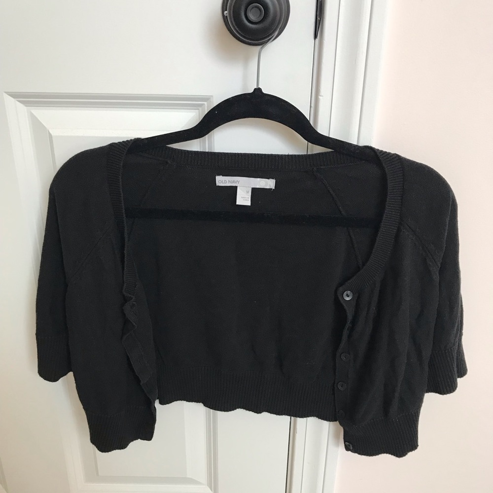 Old Navy Black midi sweater